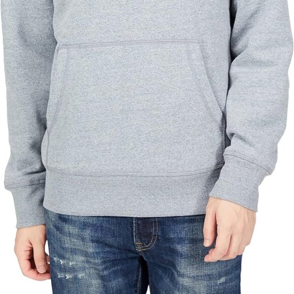 Amazon Essentials Mens Sherpa-Lined Pullover Hoodie Sweatshirt Heather Grey - Picture 3 of 8